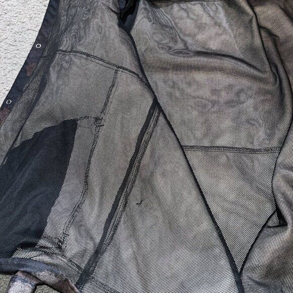 RIDE SNOWBOARDS Shred Gear Camo Black & Brown Snow Jacket Shacket -EUC - XL - Picture 12 of 16